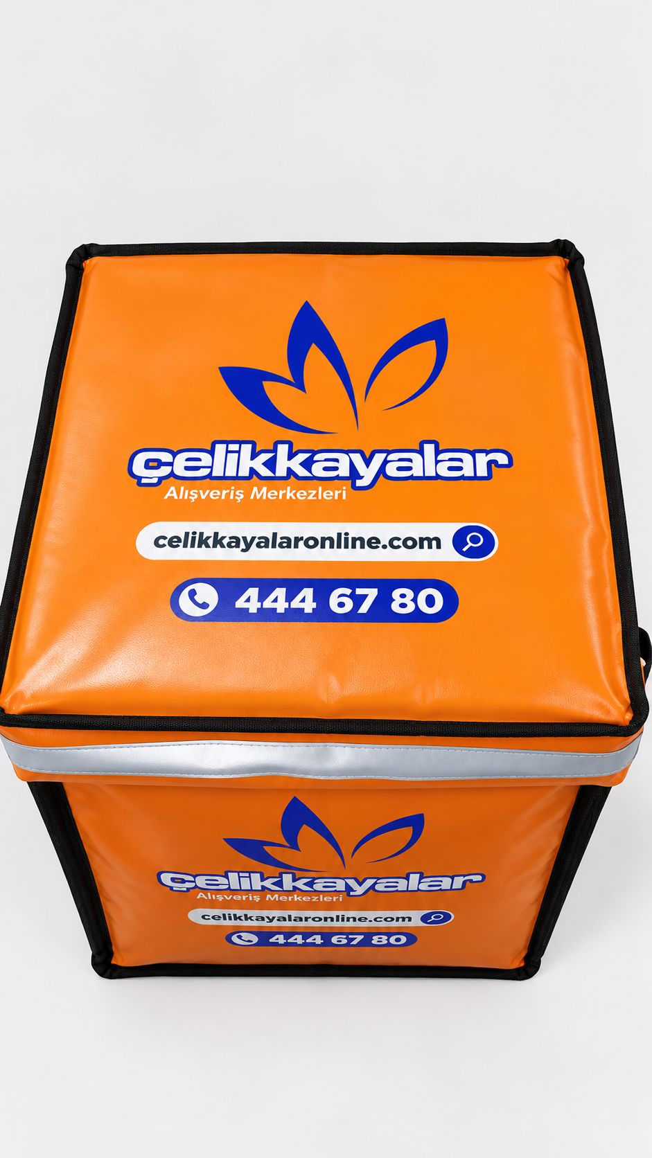 Geniş Hacimli Market Teslimat Kurye Çantası Çoklu poşet ve koli taşımaya uygun geniş hacimli market kurye çantası